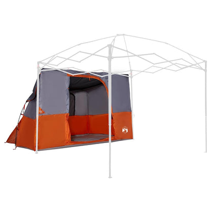 Tent met dak Anders Grijs en Oranje en Zwart