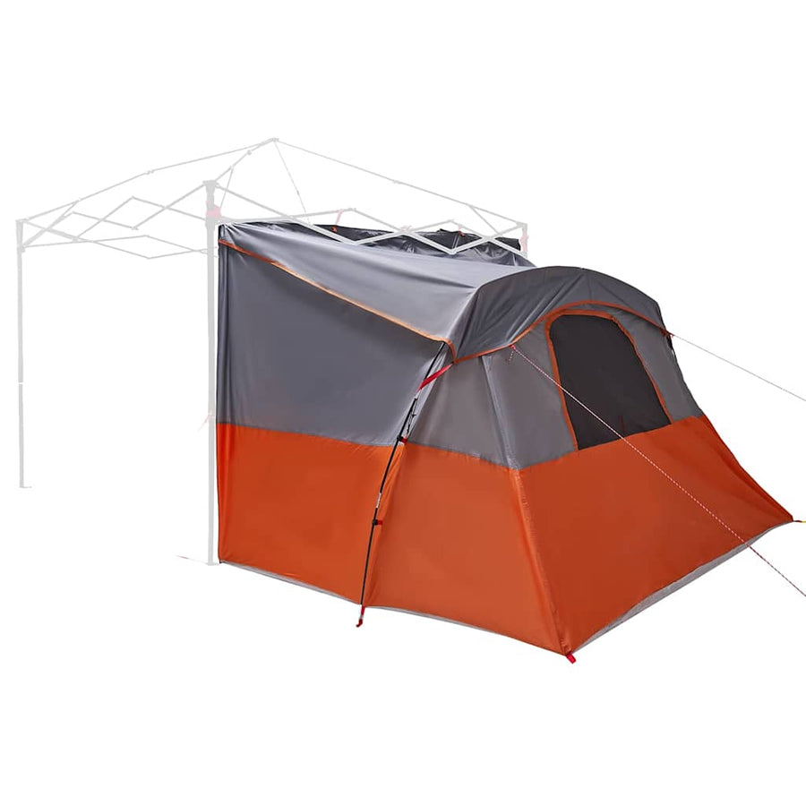 Tent met dak Anders Grijs en Oranje en Zwart