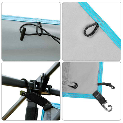 Hangende Tentorganiser met opslag Grijs 320 x 182 cm