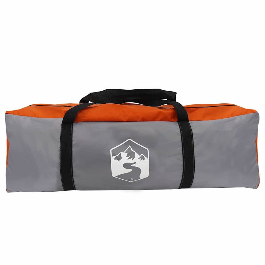Tent Grijs en oranje Large Polyester en glasvezel