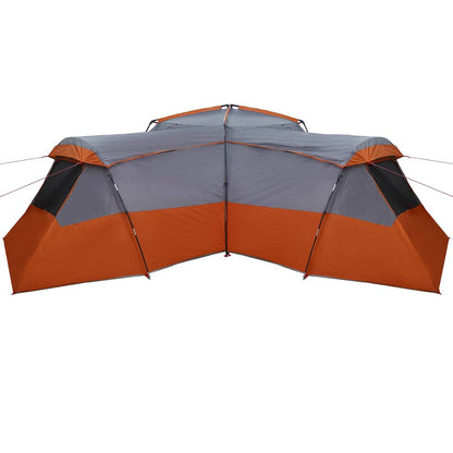 Tent Grijs en oranje Large Polyester en glasvezel