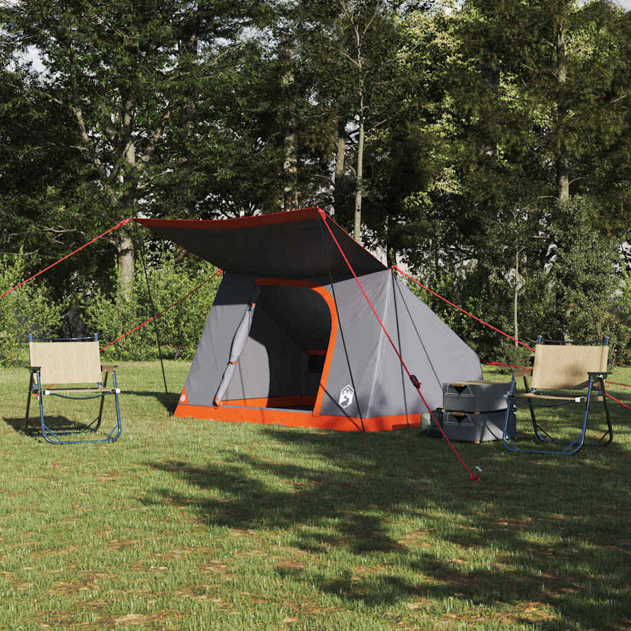 Tent Grijs en oranje 282 x 225 x 154 cm