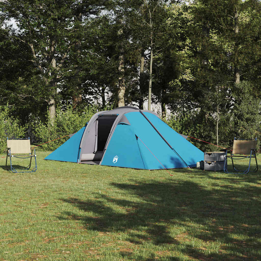 Tent met dak Anders met luchtopening Blauw en Zwart 510 x 240 x 156 cm
