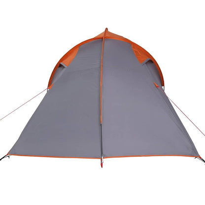 Tent met dak Anders Grijs en Oranje en Zwart 510 x 240 x 156 cm