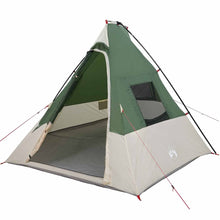 Tent met dak Anders Groen en Zwart 383 x 338 x 217 cm Polyester