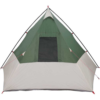 Tent met dak Anders Groen en Zwart 383 x 338 x 217 cm Polyester