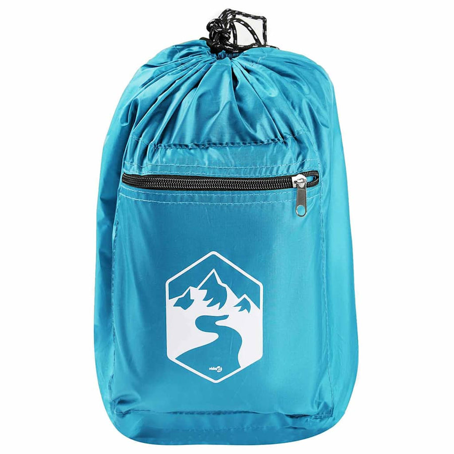 Tent met dak Anders met luchtopening Verstelbaar Blauw en Zwart 303 x 303 cm
