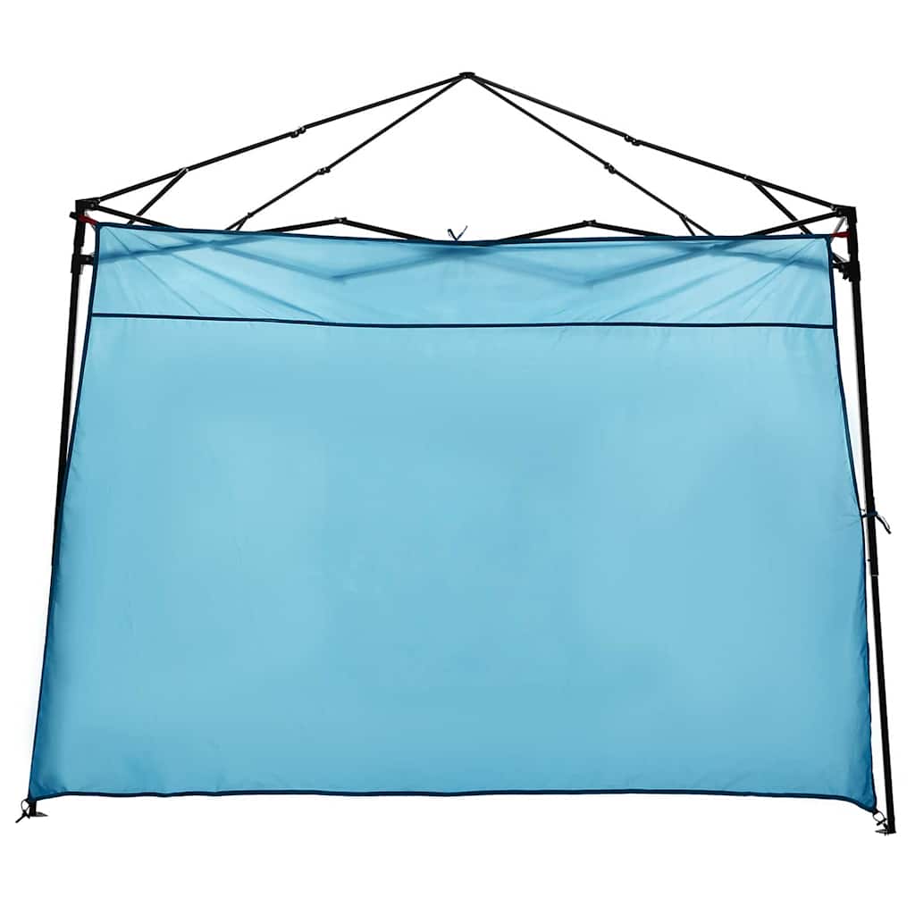 Tent met dak Anders met luchtopening Verstelbaar Blauw en Zwart 303 x 303 cm