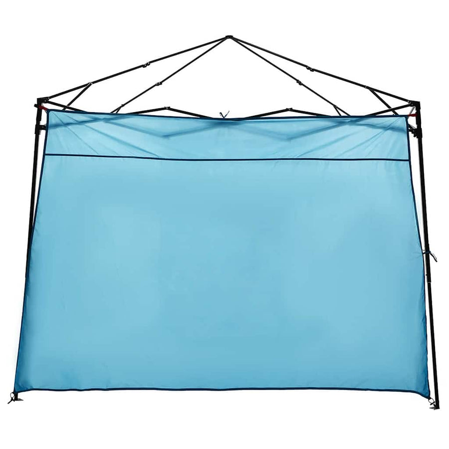 Tent met dak Anders met luchtopening Verstelbaar Blauw en Zwart 303 x 303 cm