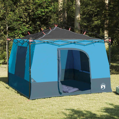 Tent met dak Anders met luchtopening Blauw en Zwart 290 x 288 cm