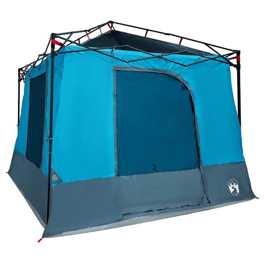 Tent met dak Anders met luchtopening Blauw en Zwart 290 x 288 cm