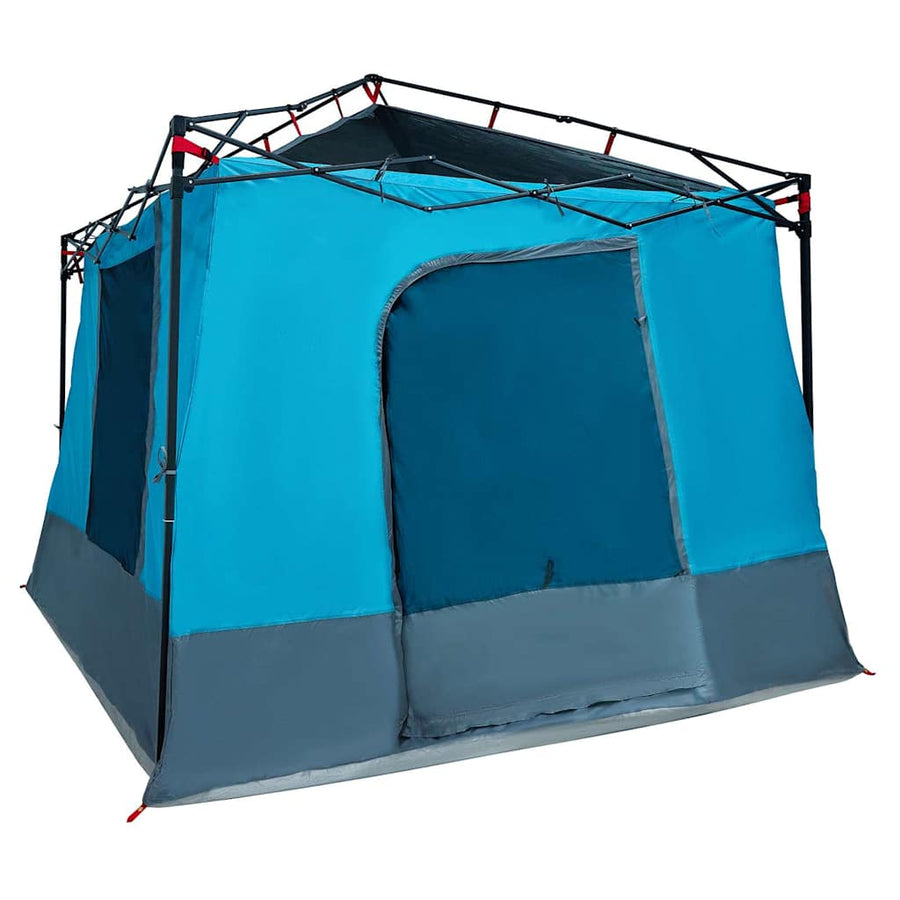 Tent met dak Anders met luchtopening Blauw en Zwart 290 x 288 cm