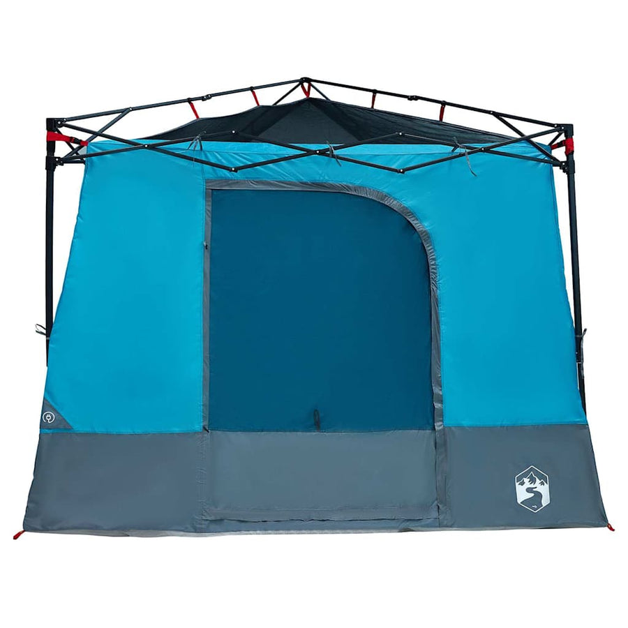 Tent met dak Anders met luchtopening Blauw en Zwart 290 x 288 cm