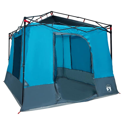 Tent met dak Anders met luchtopening Blauw en Zwart 290 x 288 cm