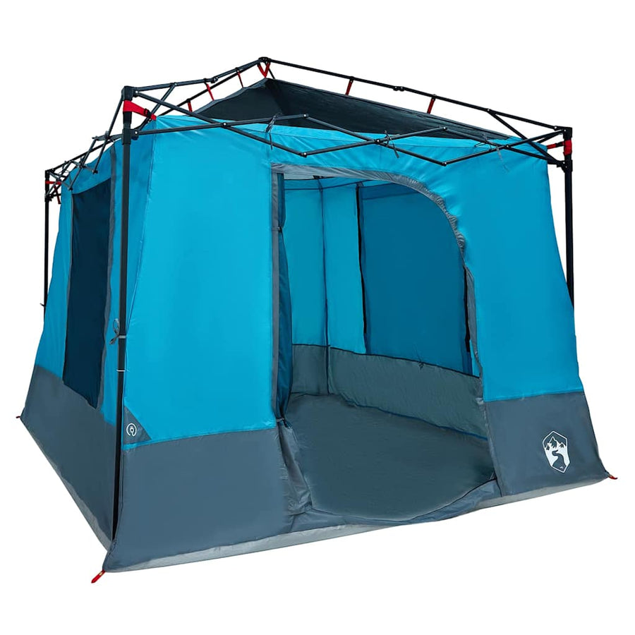 Tent met dak Anders met luchtopening Blauw en Zwart 290 x 288 cm
