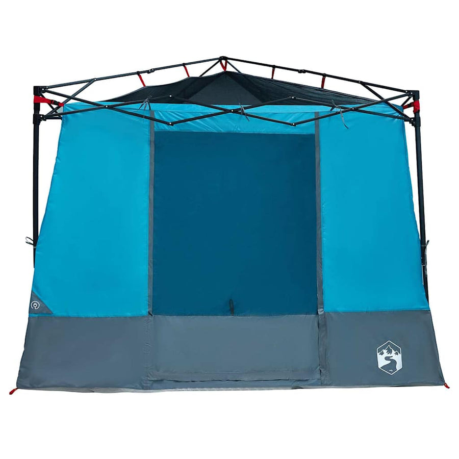 Tent met dak Anders met luchtopening Blauw en Zwart 290 x 288 cm