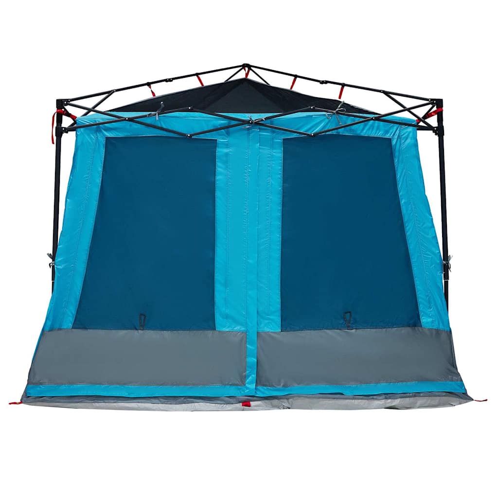 Tent met dak Anders met luchtopening Blauw en Zwart 291 x 291 cm