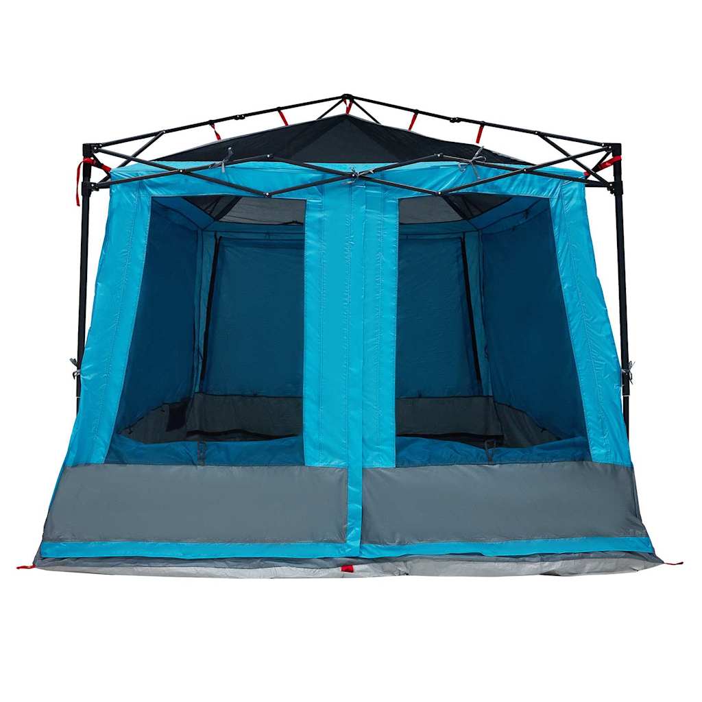 Tent met dak Anders met luchtopening Blauw en Zwart 291 x 291 cm