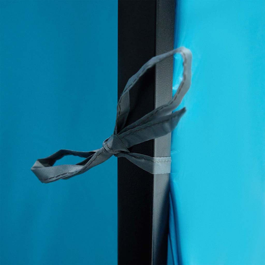Tent met dak Anders met luchtopening Blauw en Zwart 520 x 520 x 190 cm