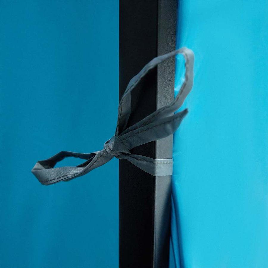 Tent met dak Anders met luchtopening Blauw en Zwart 520 x 520 x 190 cm