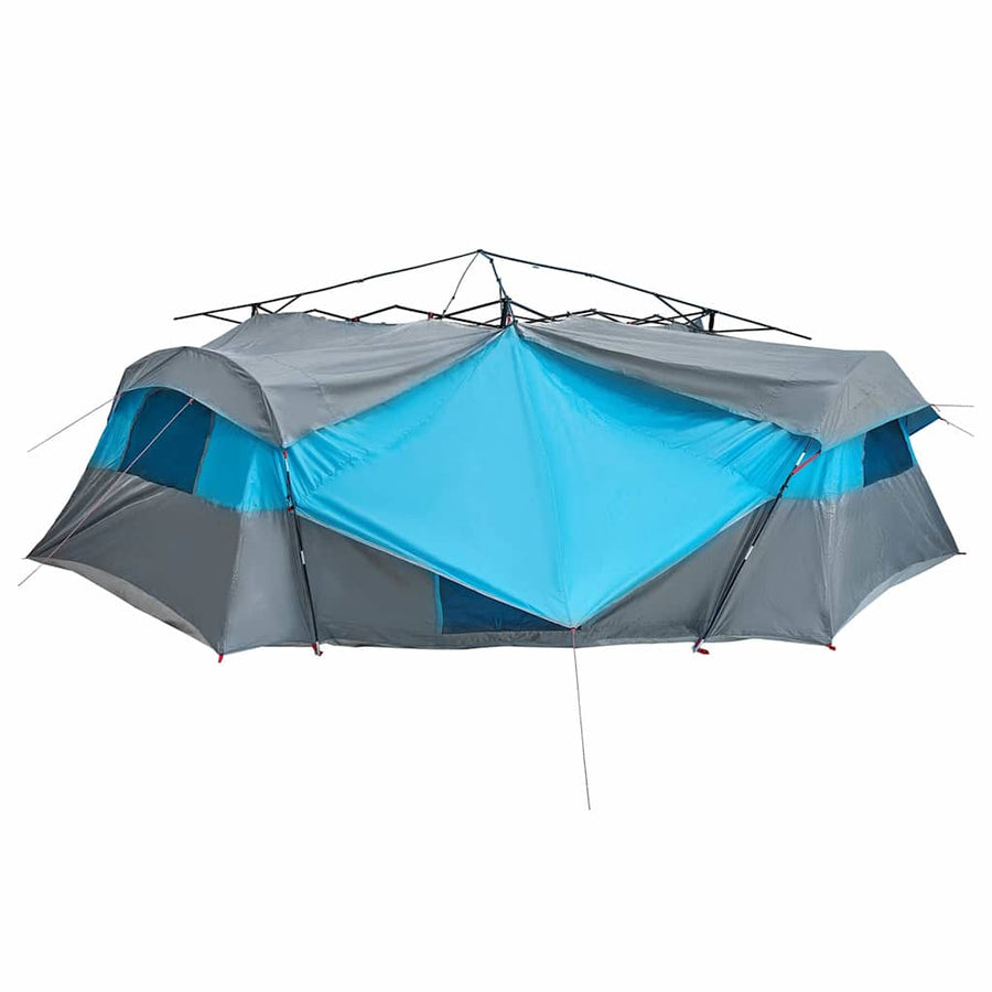 Tent met dak Anders met luchtopening Blauw en Zwart 520 x 520 x 190 cm