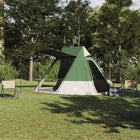 Kampeertent groen 482x360x227 cm