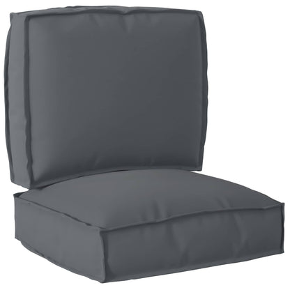 Pallet Kussen Set 2 pcs Antraciet Oxford Stof