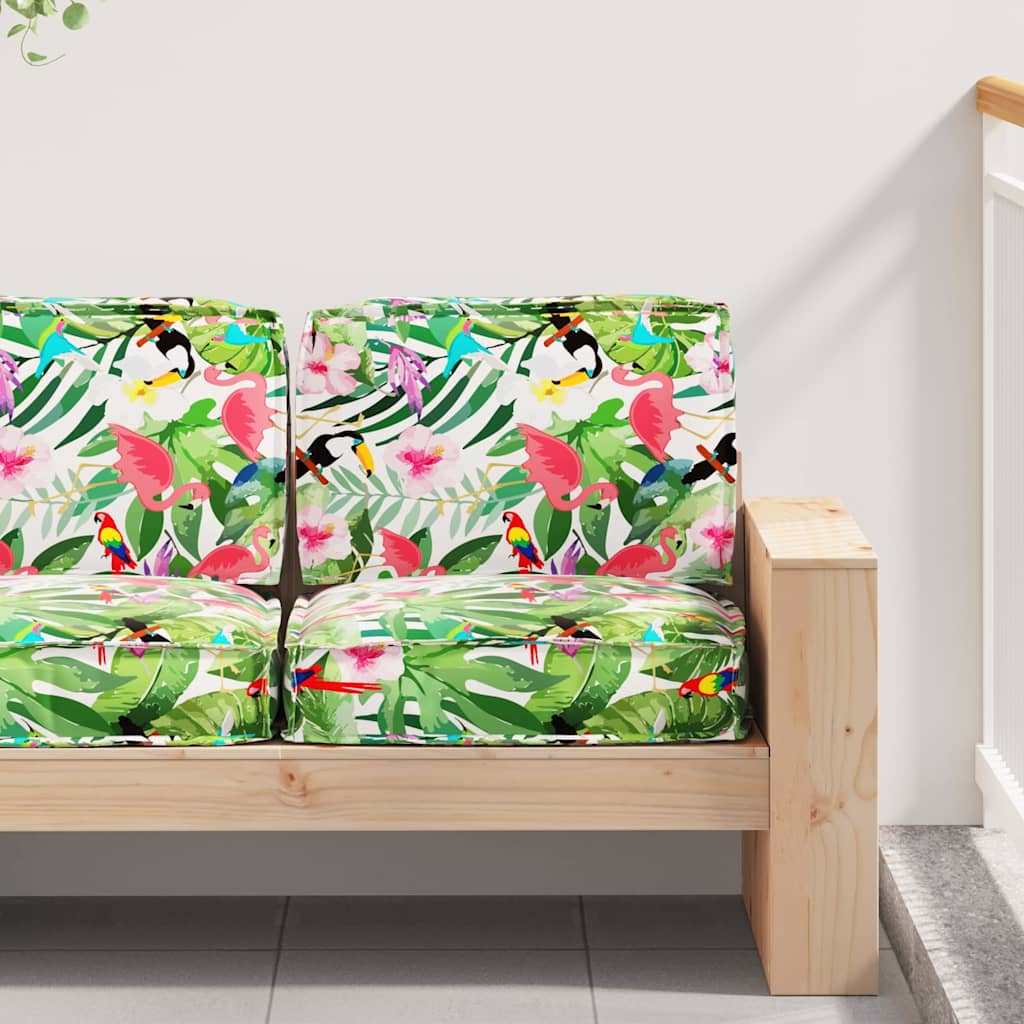 Pallet Kussen Set Bloemen 2 pcs Tropische Jungle Oxford Stof
