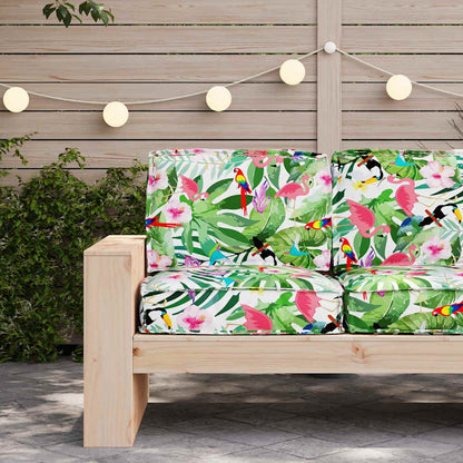 Pallet Kussen Set Bloemen 2 pcs Tropische Jungle Oxford Stof