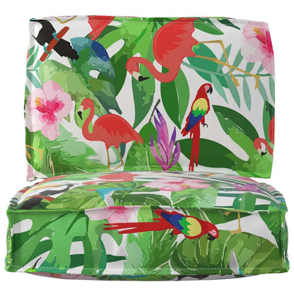 Pallet Kussen Set Bloemen 2 pcs Tropische Jungle Oxford Stof