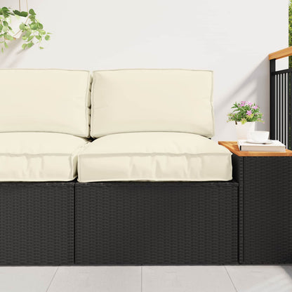 Pallet Kussen Set 2 pcs Crème Oxford Stof