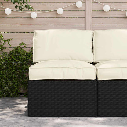Pallet Kussen Set 2 pcs Crème Oxford Stof
