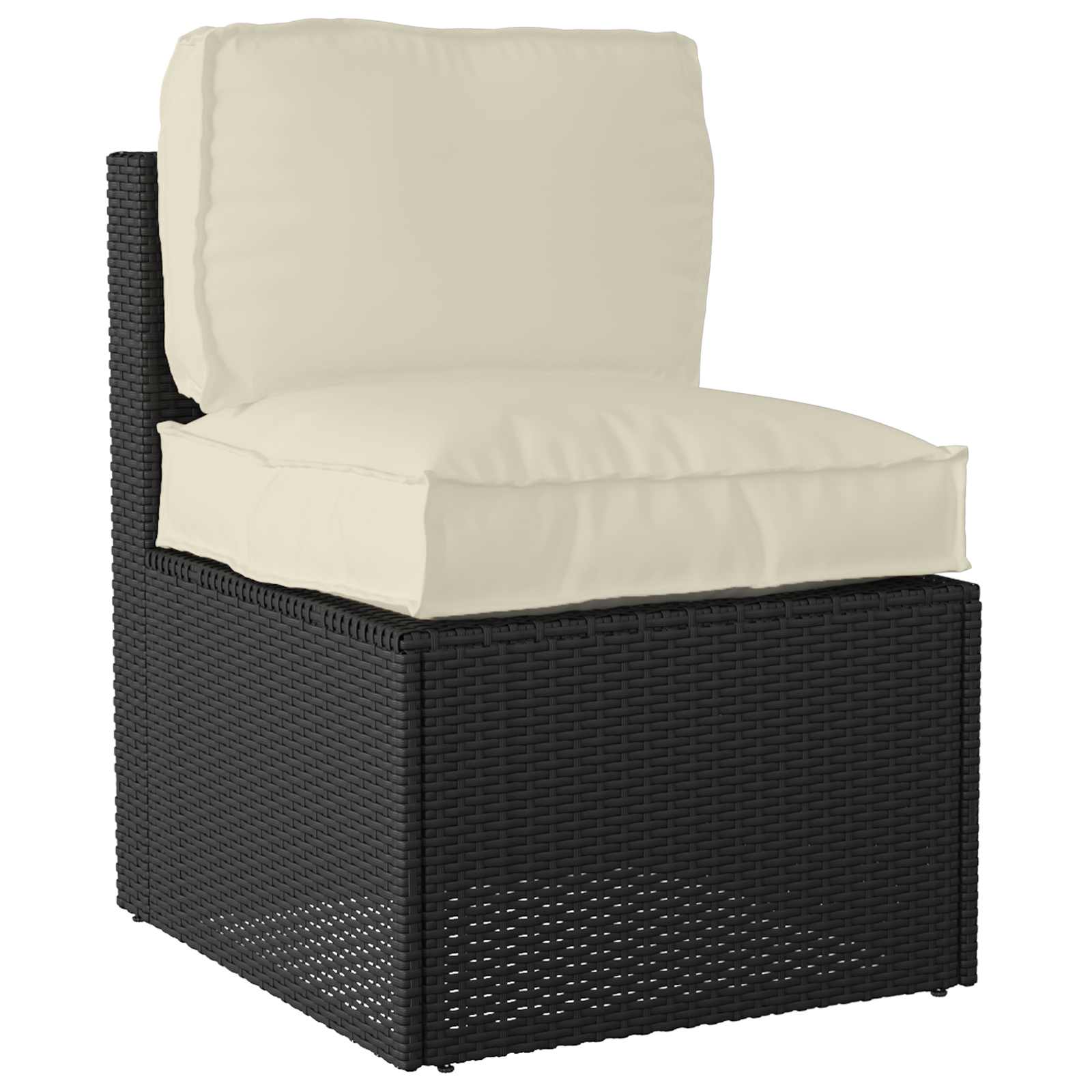 Pallet Kussen Set 2 pcs Crème Oxford Stof