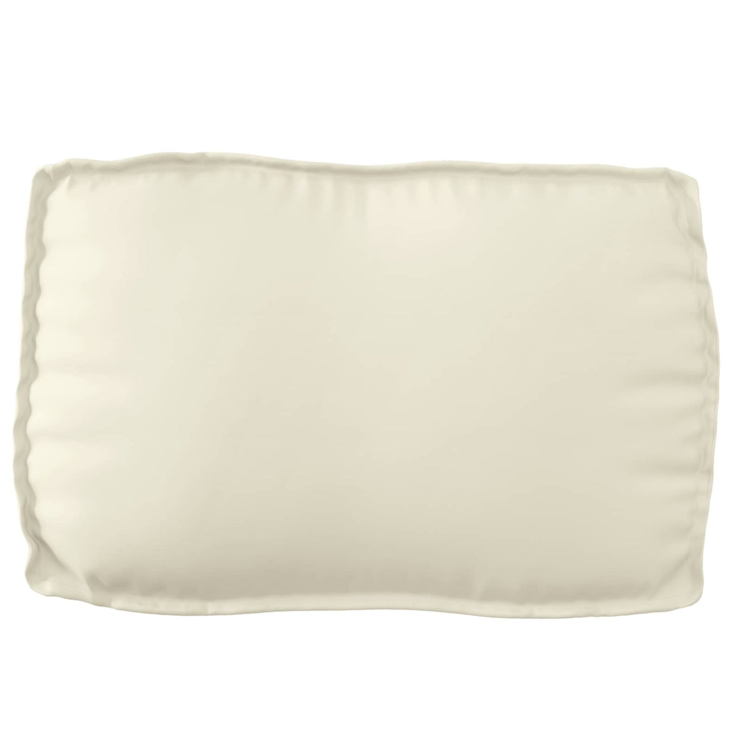 Pallet Kussen Set 2 pcs Crème Oxford Stof
