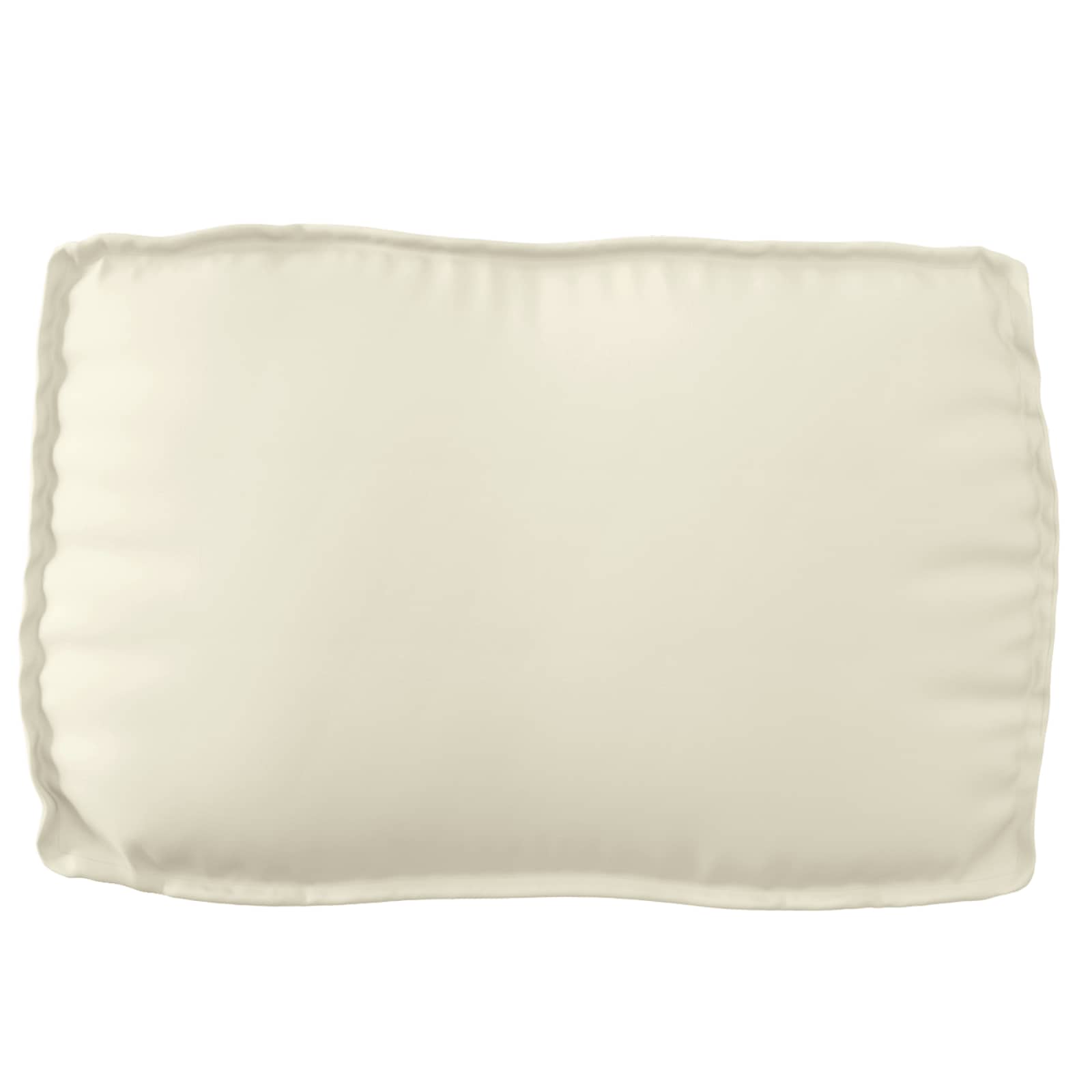 Pallet Kussen Set 2 pcs Crème Oxford Stof