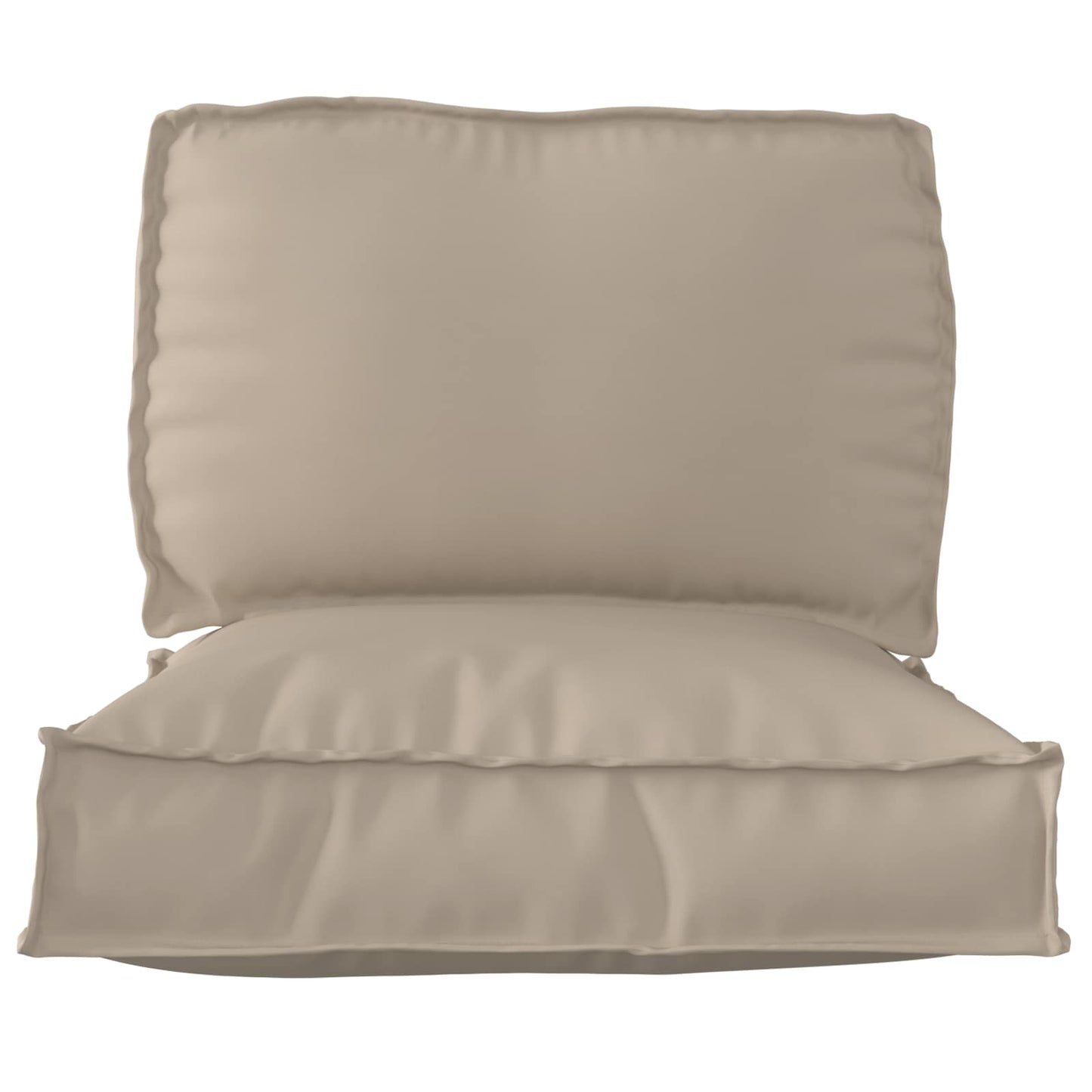 Pallet Kussen Set 2 pcs Taupe Oxford Stof