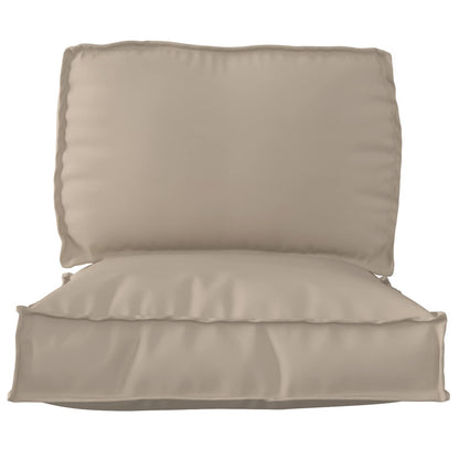 Pallet Kussen Set 2 pcs Taupe Oxford Stof