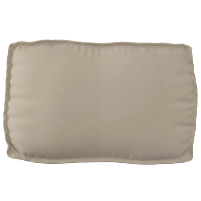 Pallet Kussen Set 2 pcs Taupe Oxford Stof