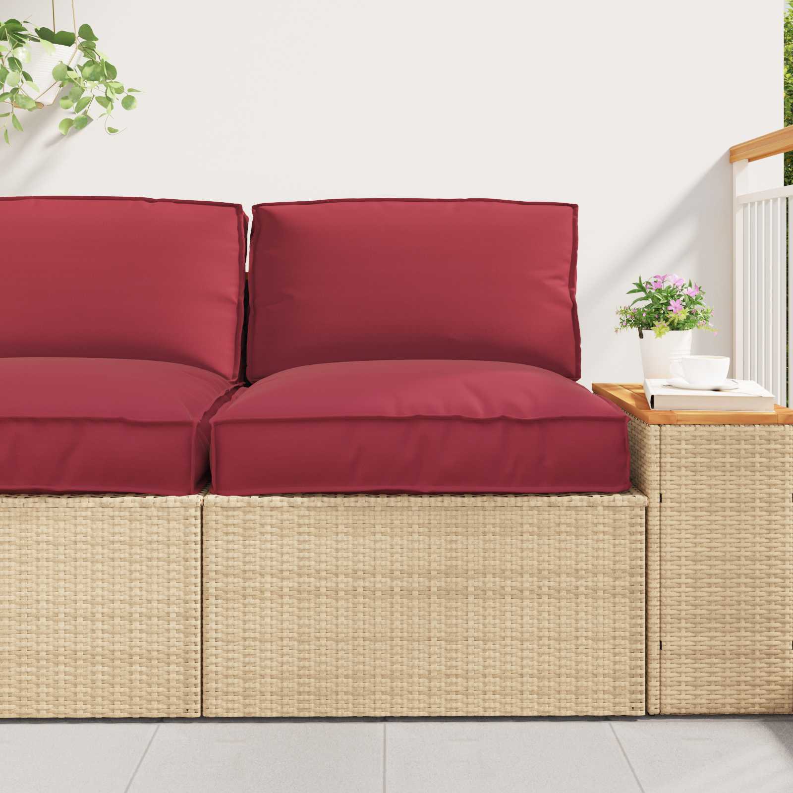Pallet Kussen Set 2 Pcs Oxford Stof koningsblauw koningsblauw