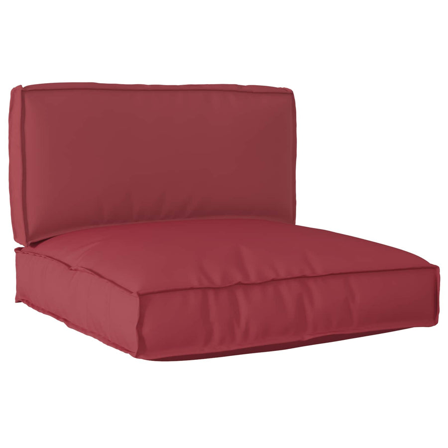 Pallet Kussen Set 2 pcs Crème Oxford Stof