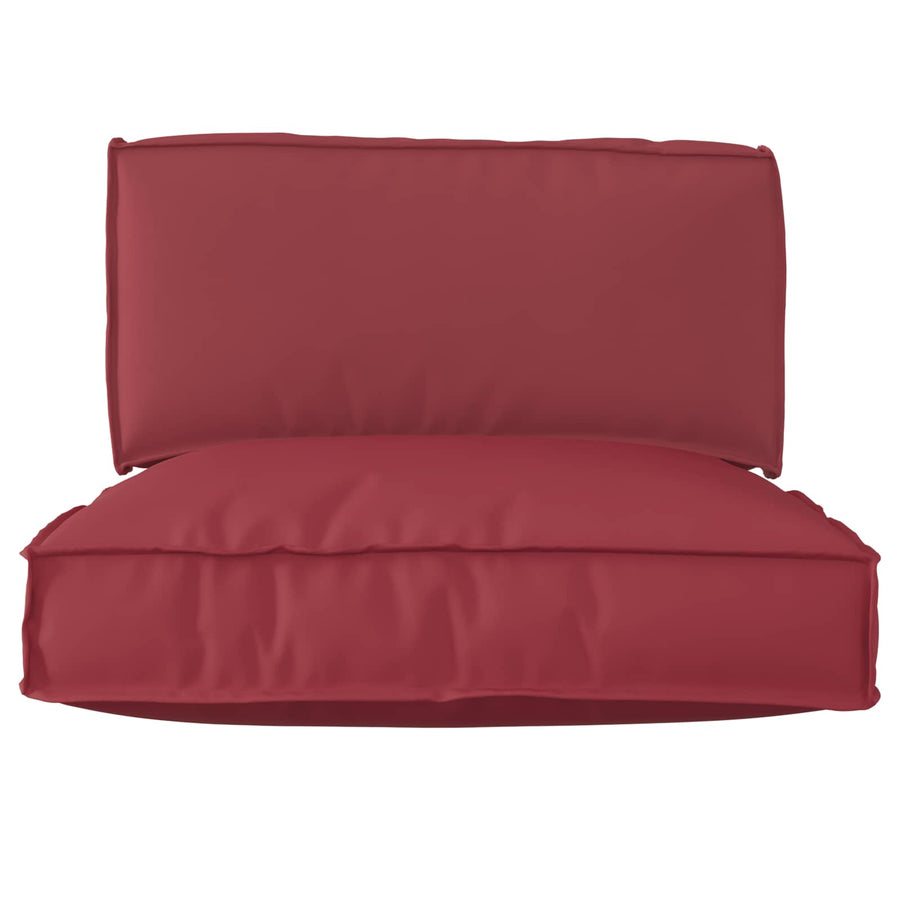 Pallet Kussen Set 2 pcs Crème Oxford Stof
