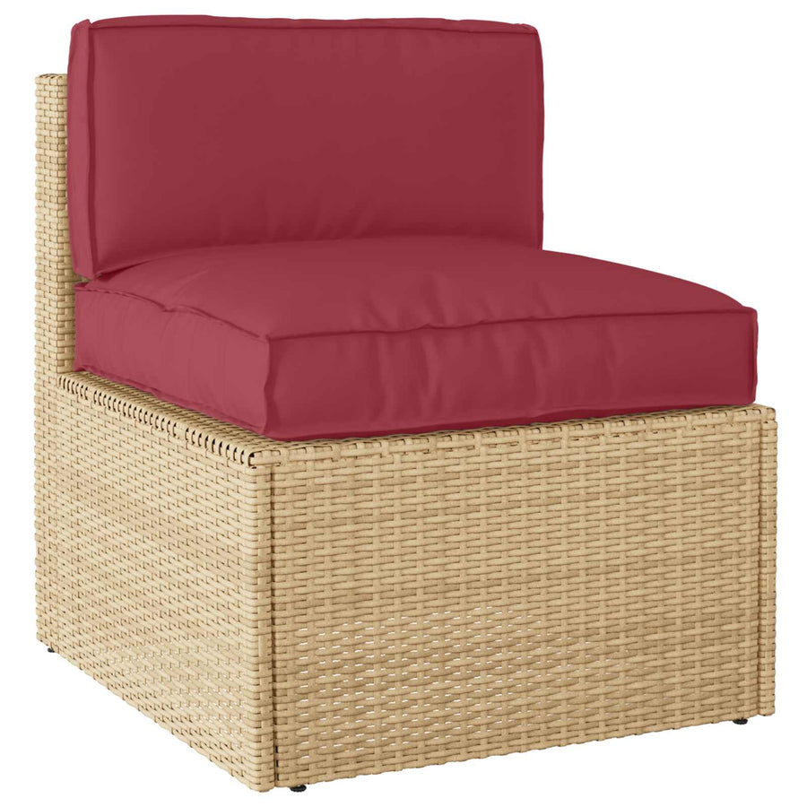 Pallet Kussen Set 2 pcs Crème Oxford Stof