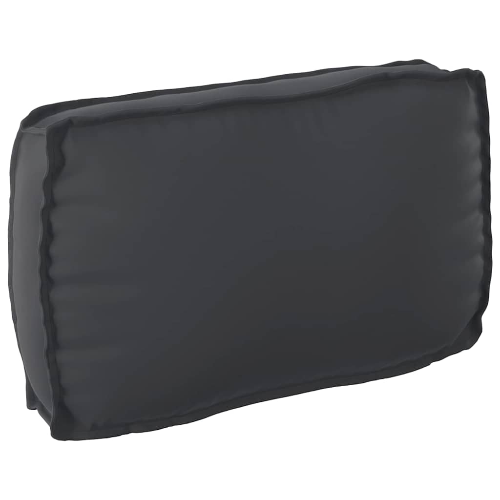 Pallet Kussen Set 3 Pcs 120 X 80 X 12 Cm Oxford Stof Zwart