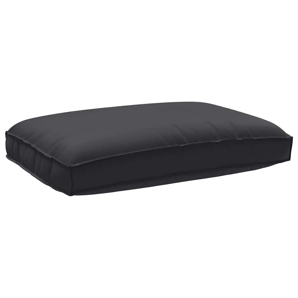 Pallet Kussen Set 3 Pcs 120 X 80 X 12 Cm Oxford Stof Zwart