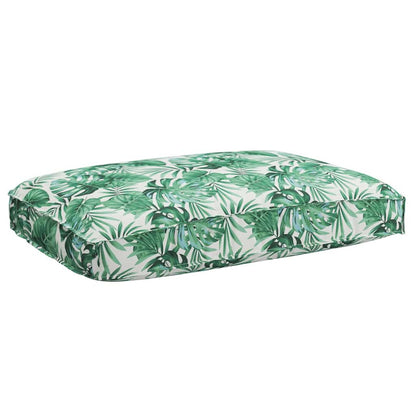 Pallet Kussen Set Bloemen 3 Pcs Groen Oxford Stof Bladpatroon Bladpatroon