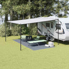 Tenttapijt 250 x 550 cm polyetheen blauwgrijs