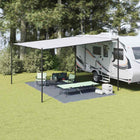 Tenttapijt blauwgrijs 300 x 500 cm polyetheen