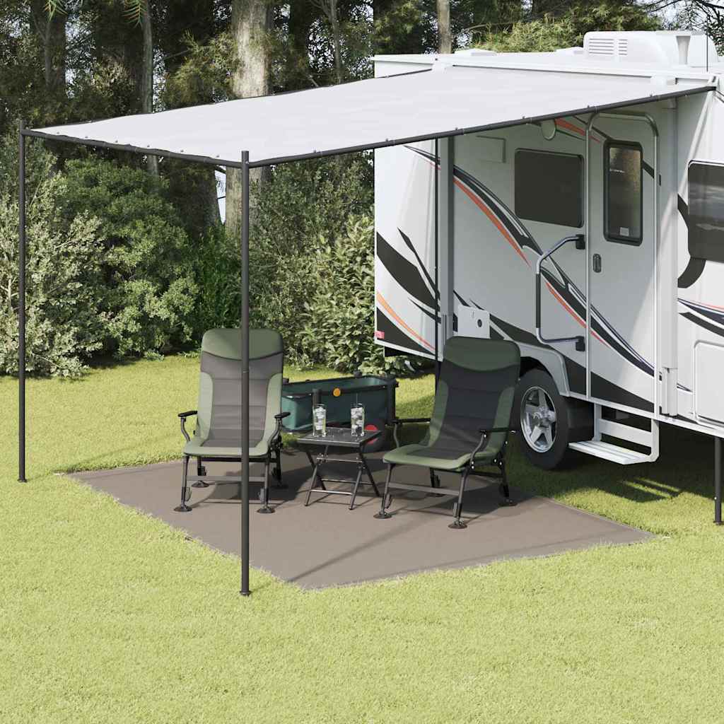 Tenttapijt Lichtgrijs 250 X 350 Cm Polyetheen Lichtgrijs