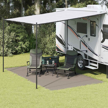 Tenttapijt Lichtgrijs 450 x 250 cm Polyetheen