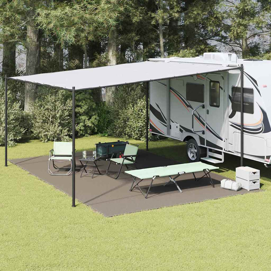 Tenttapijt Lichtgrijs 600 x 250 cm Polyetheen